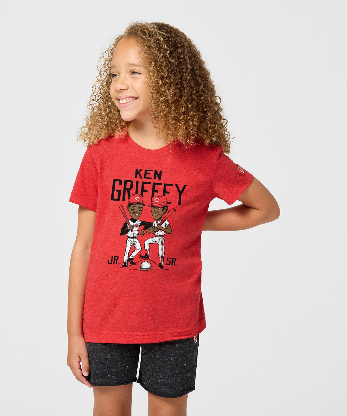 Youth Ken Griffey Father And Son Reds Unisex