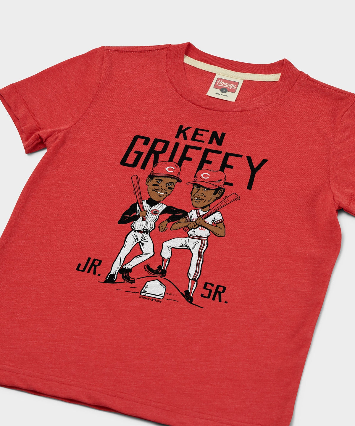 Youth Ken Griffey Father And Son Reds Unisex