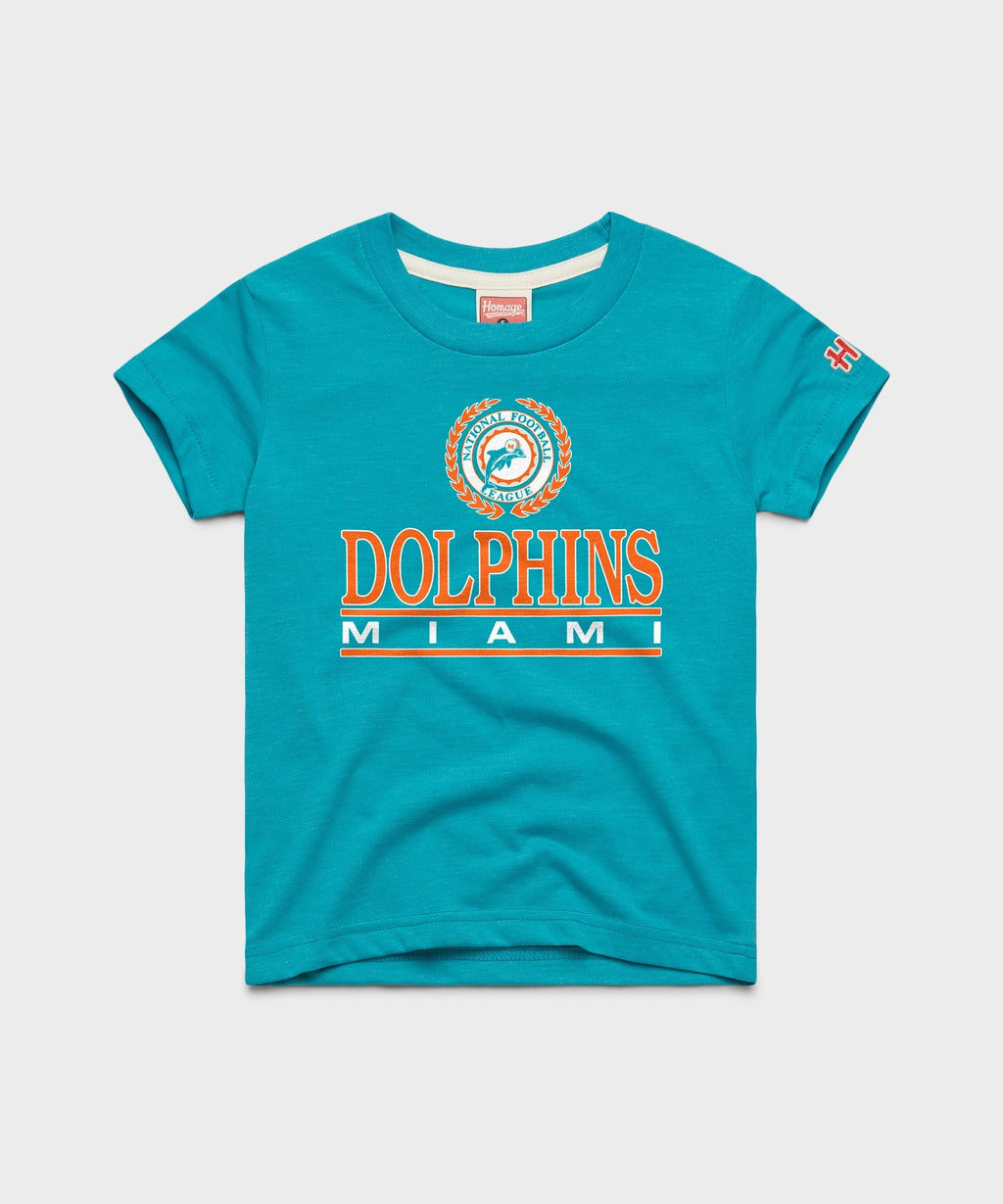 Youth Miami Dolphins Crest Unisex