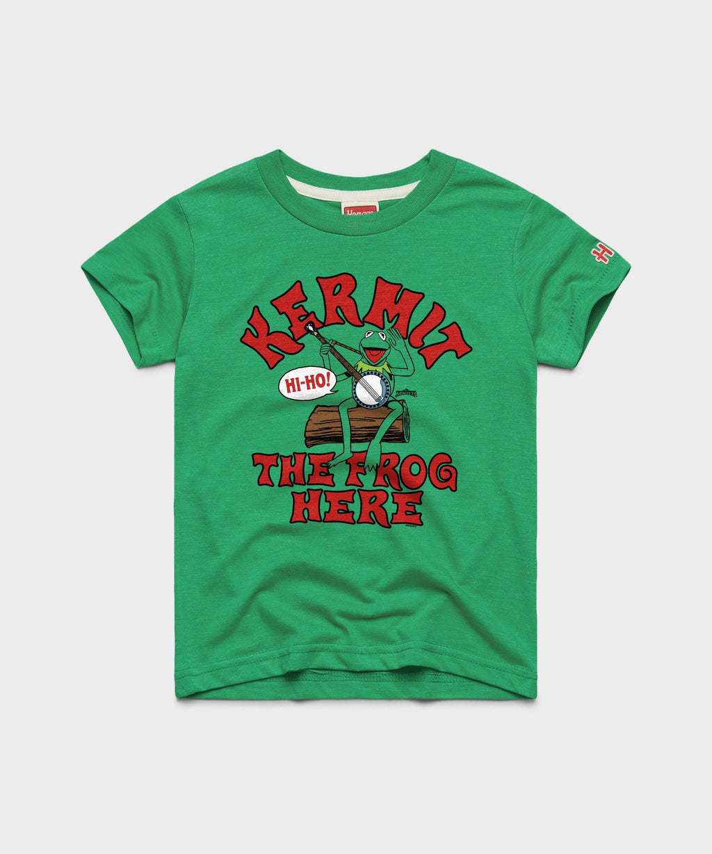 Youth Muppets Kermit The Frog Here Unisex