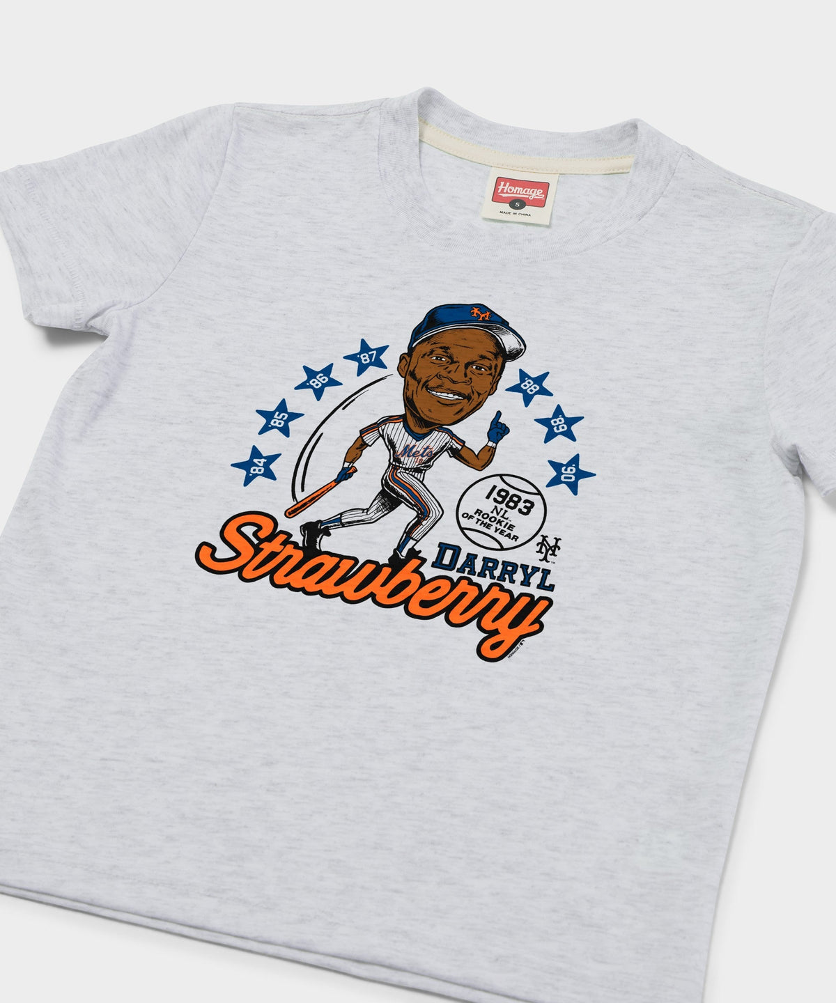 Youth New York Mets Darryl Strawberry Unisex