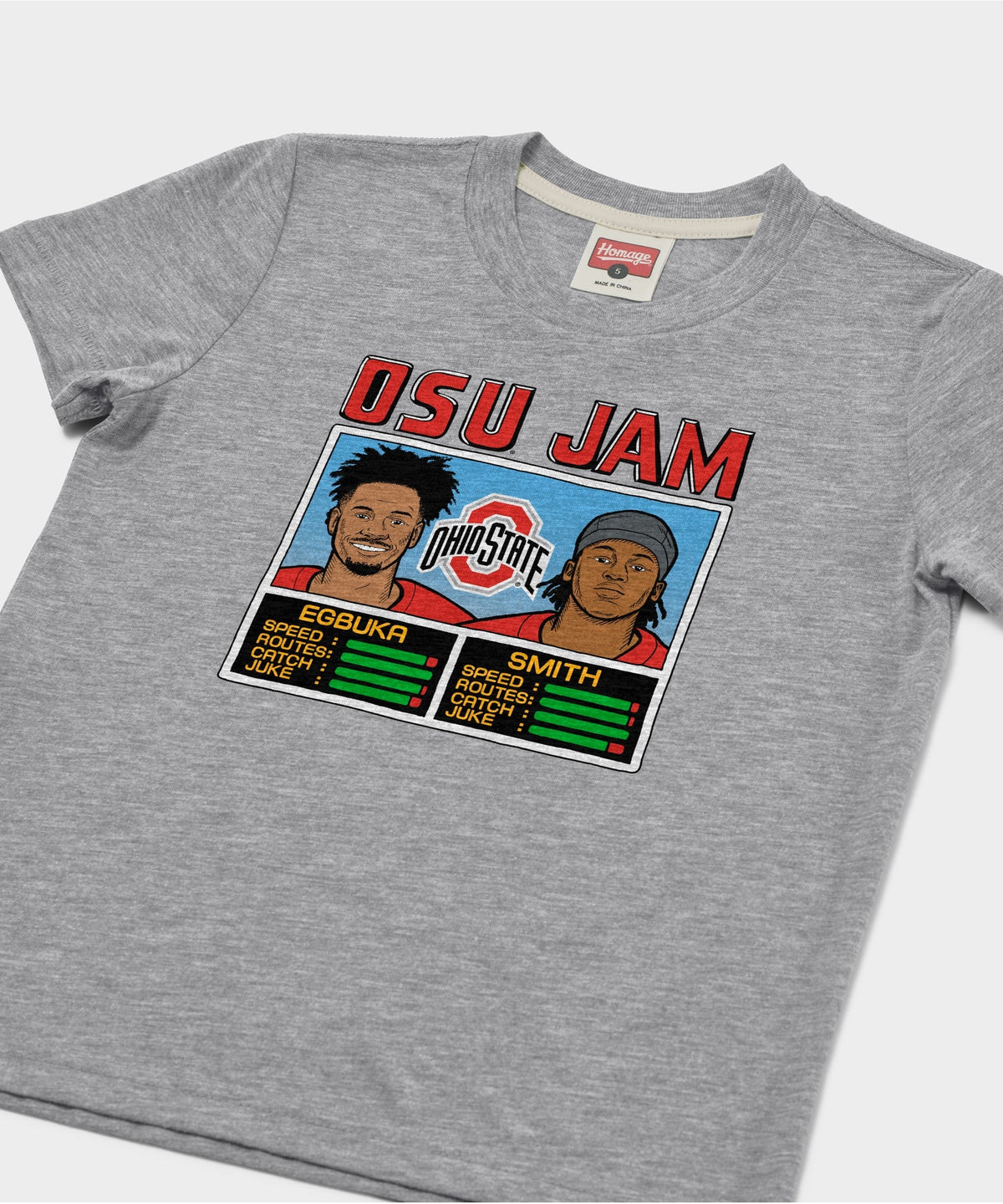 Youth OSU Jam Egbuka And Smith Unisex