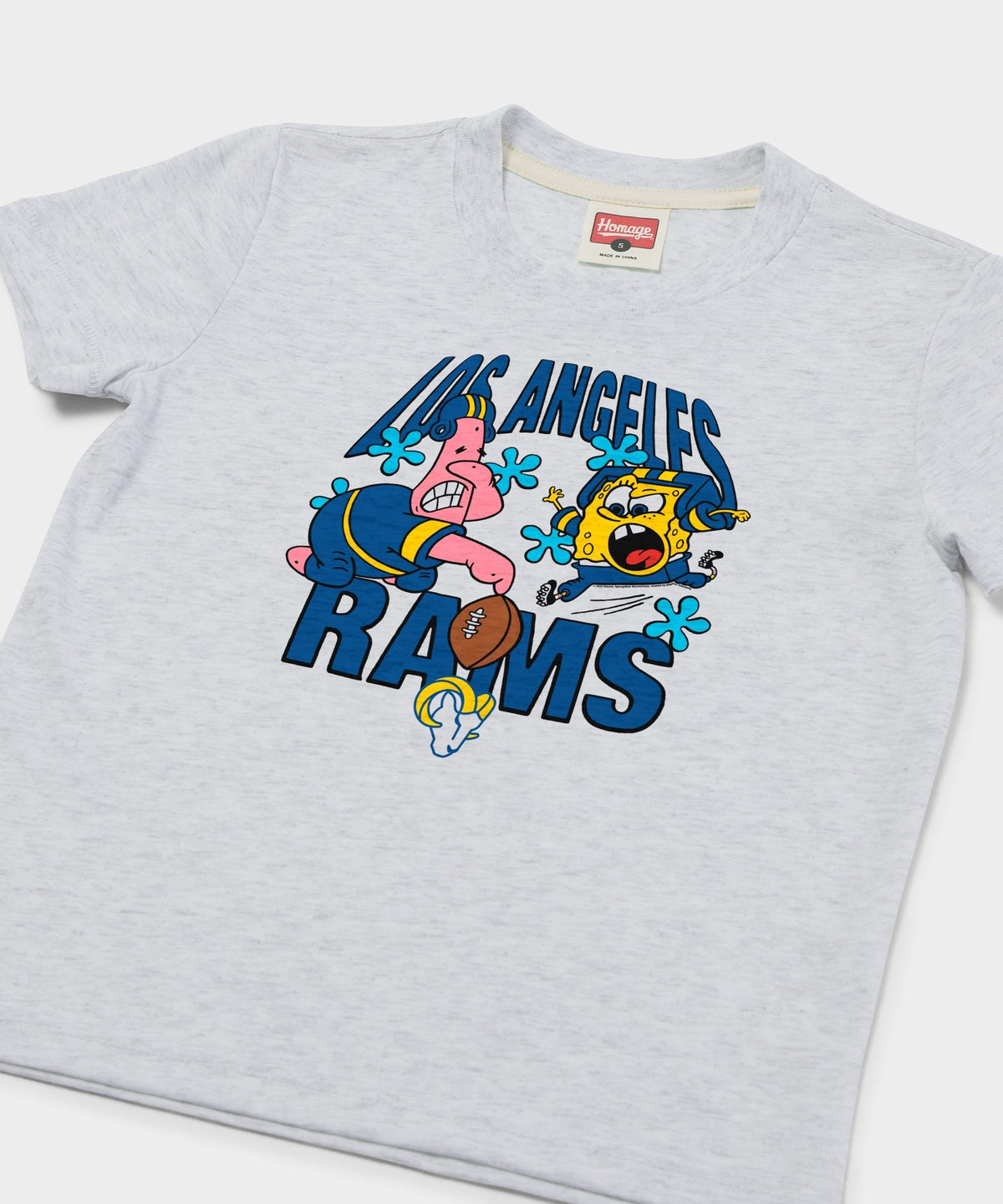 Youth SpongeBob And Patrick X LA Rams Unisex