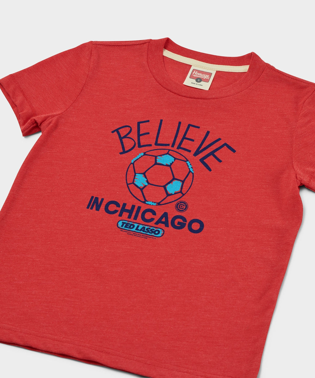 Youth Ted Lasso Believe x Chicago Fire FC Unisex
