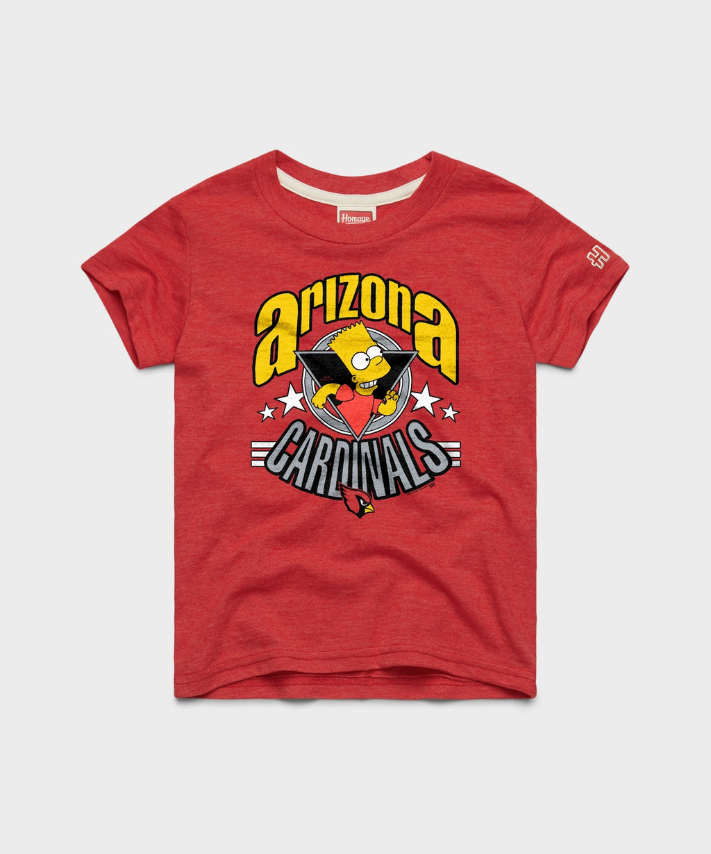Youth The Simpsons Bart x Arizona Cardinals Unisex