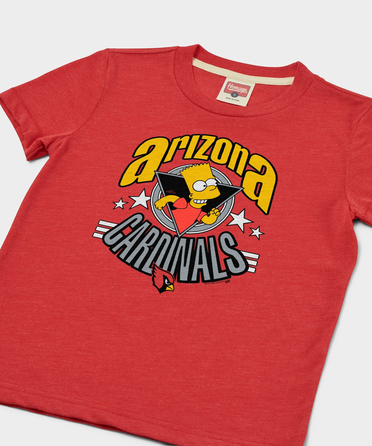 Youth The Simpsons Bart x Arizona Cardinals Unisex