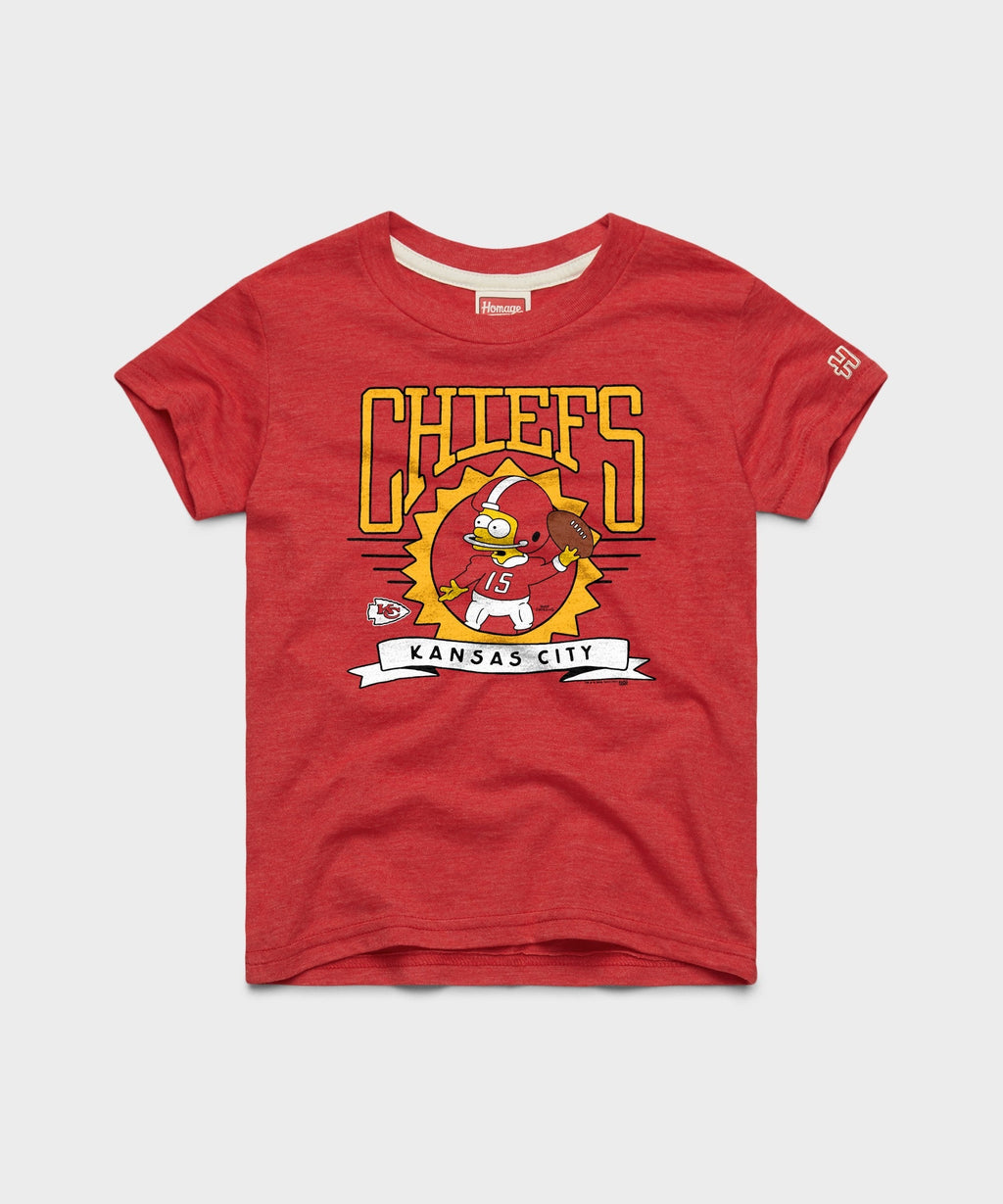 Youth The Simpsons Bart x Kansas City Chiefs Unisex