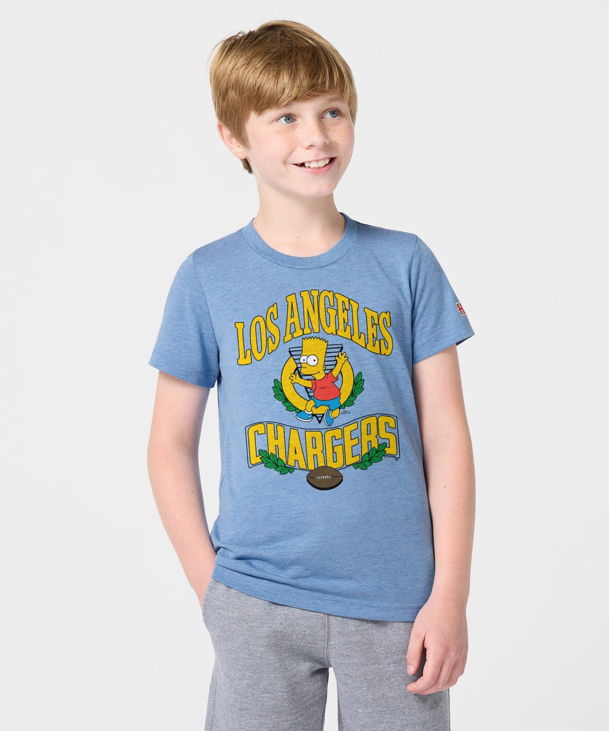 Youth The Simpsons Bart x Los Angeles Chargers Unisex
