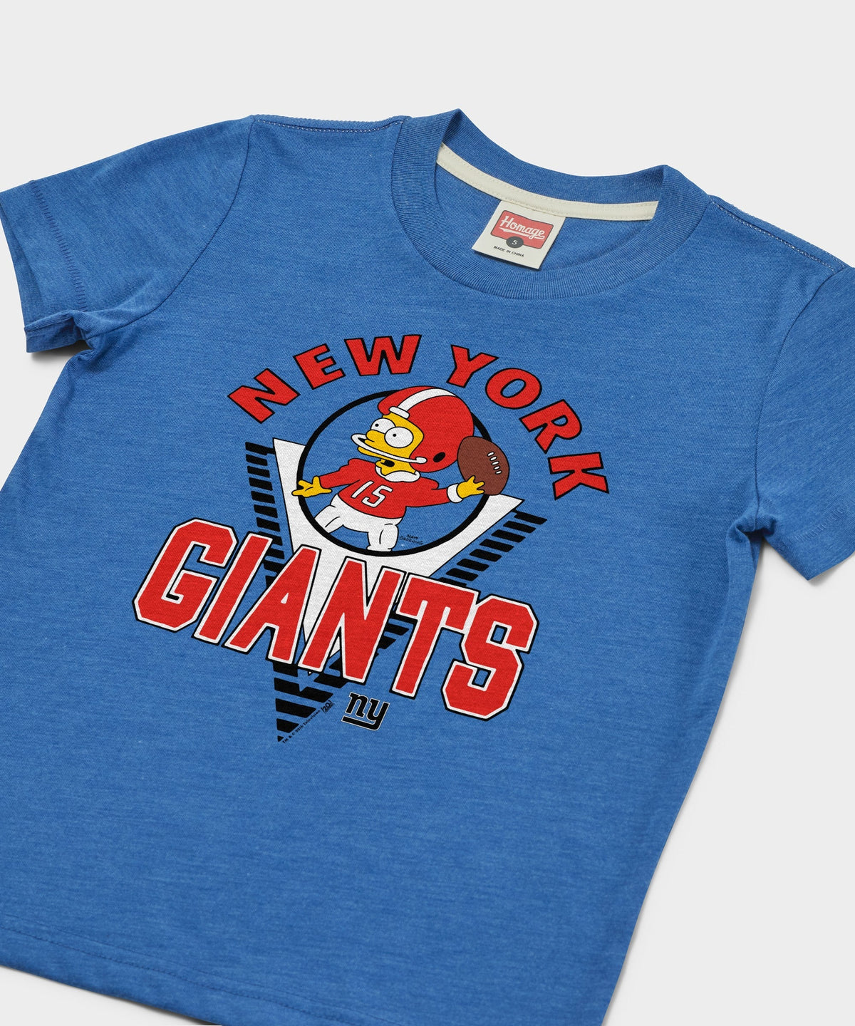 Youth The Simpsons Bart x New York Giants Unisex