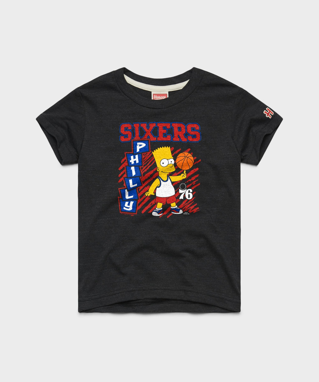 Youth The Simpsons Bart x Philadelphia 76ers Unisex