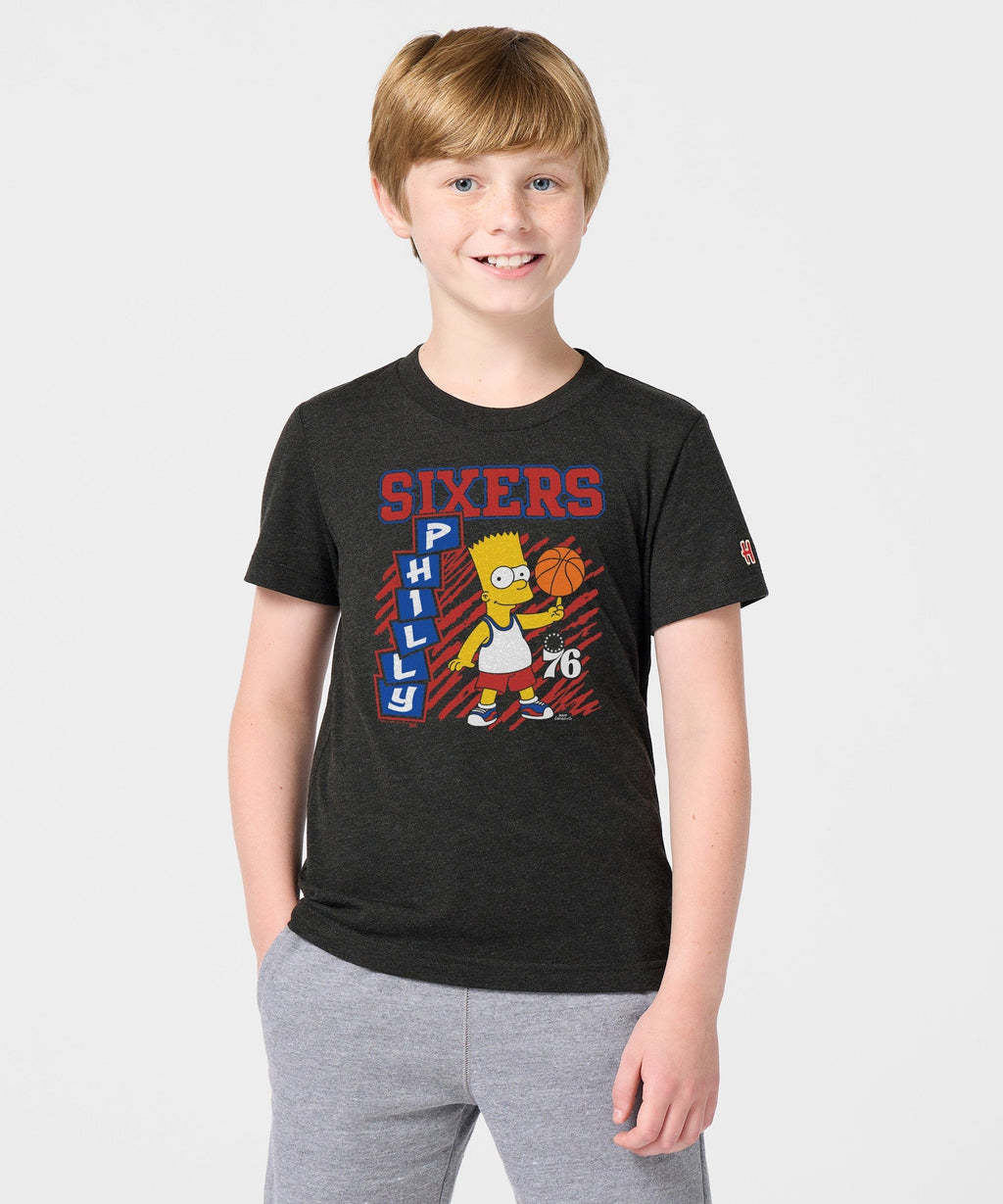Youth The Simpsons Bart x Philadelphia 76ers Unisex