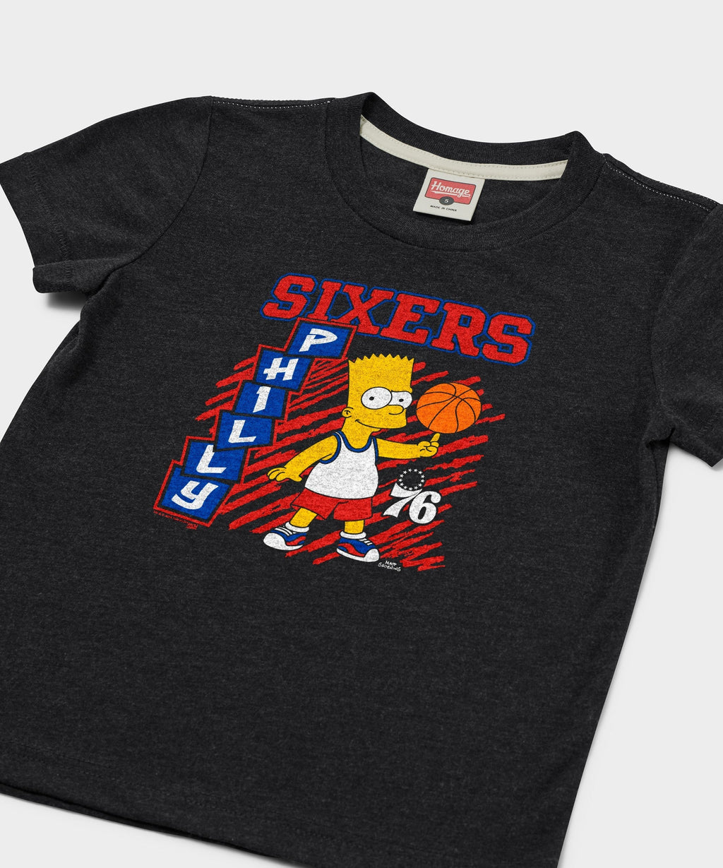 Youth The Simpsons Bart x Philadelphia 76ers Unisex