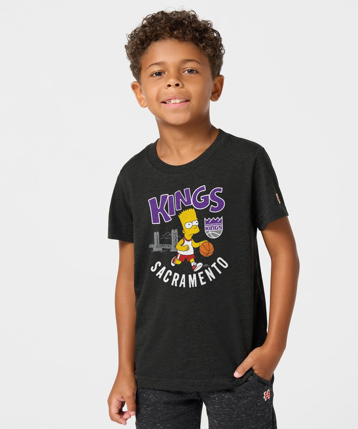 Youth The Simpsons Bart x Sacramento Kings Unisex