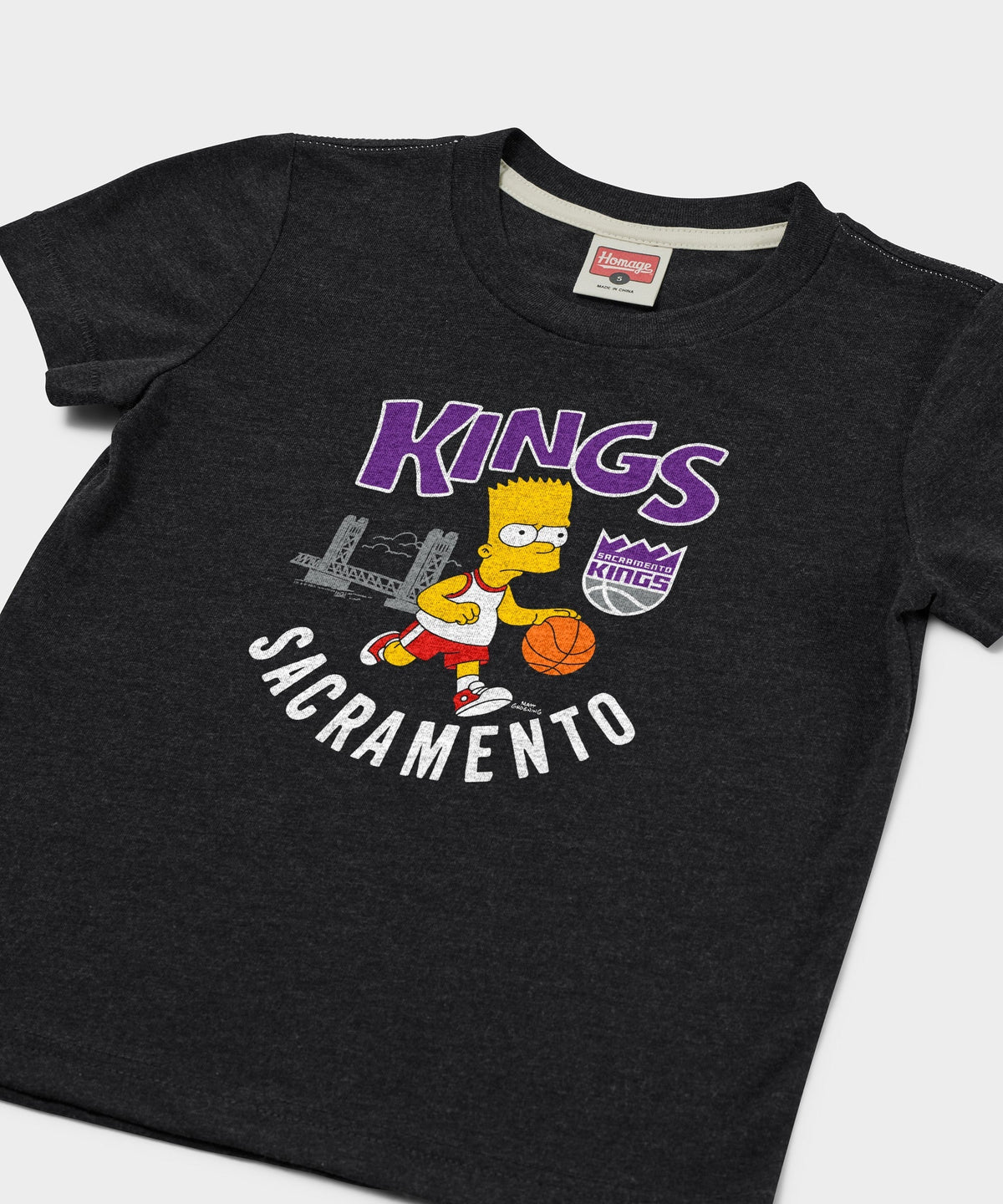 Youth The Simpsons Bart x Sacramento Kings Unisex