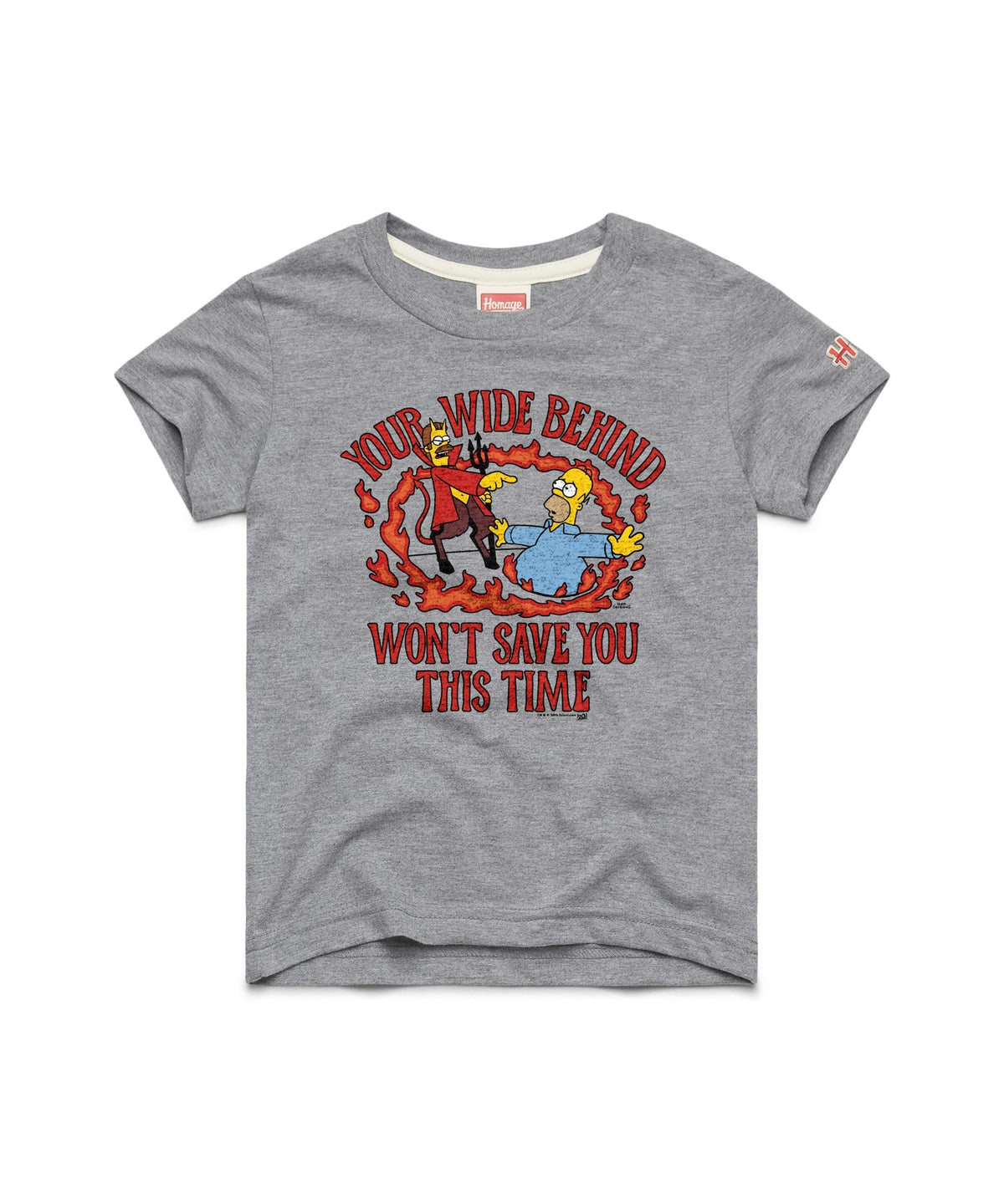 Youth The Simpsons Your Wide Behind Won't Save You This Time Unisex