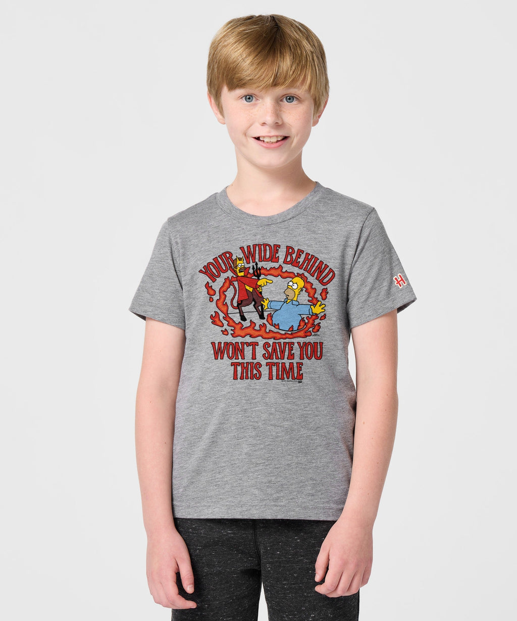 Youth The Simpsons Your Wide Behind Won't Save You This Time Unisex
