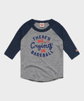 Youth There's No Crying In Baseball Raglan Unisex