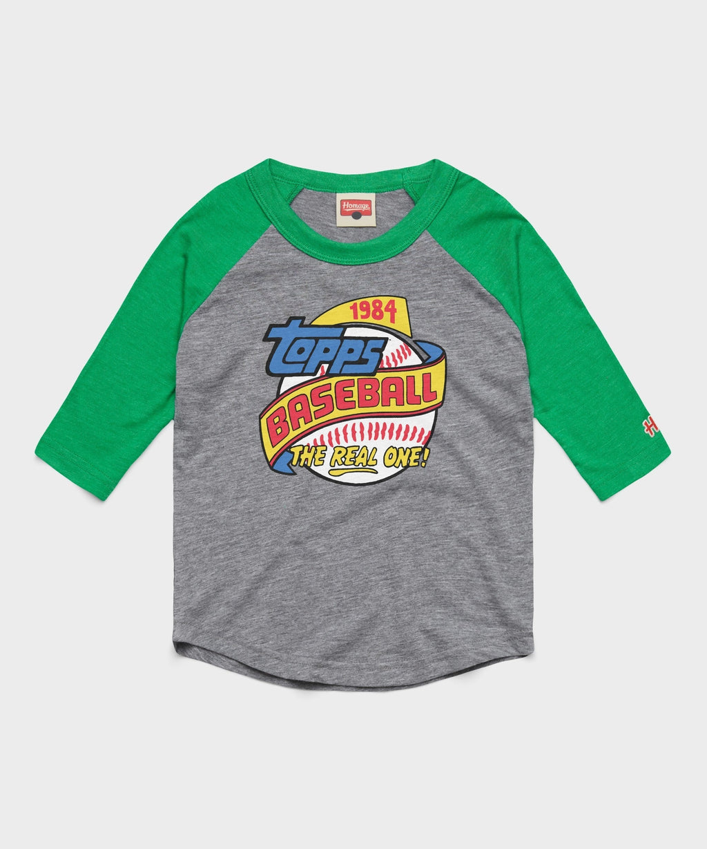 Youth Topps Baseball 1984 Raglan Unisex