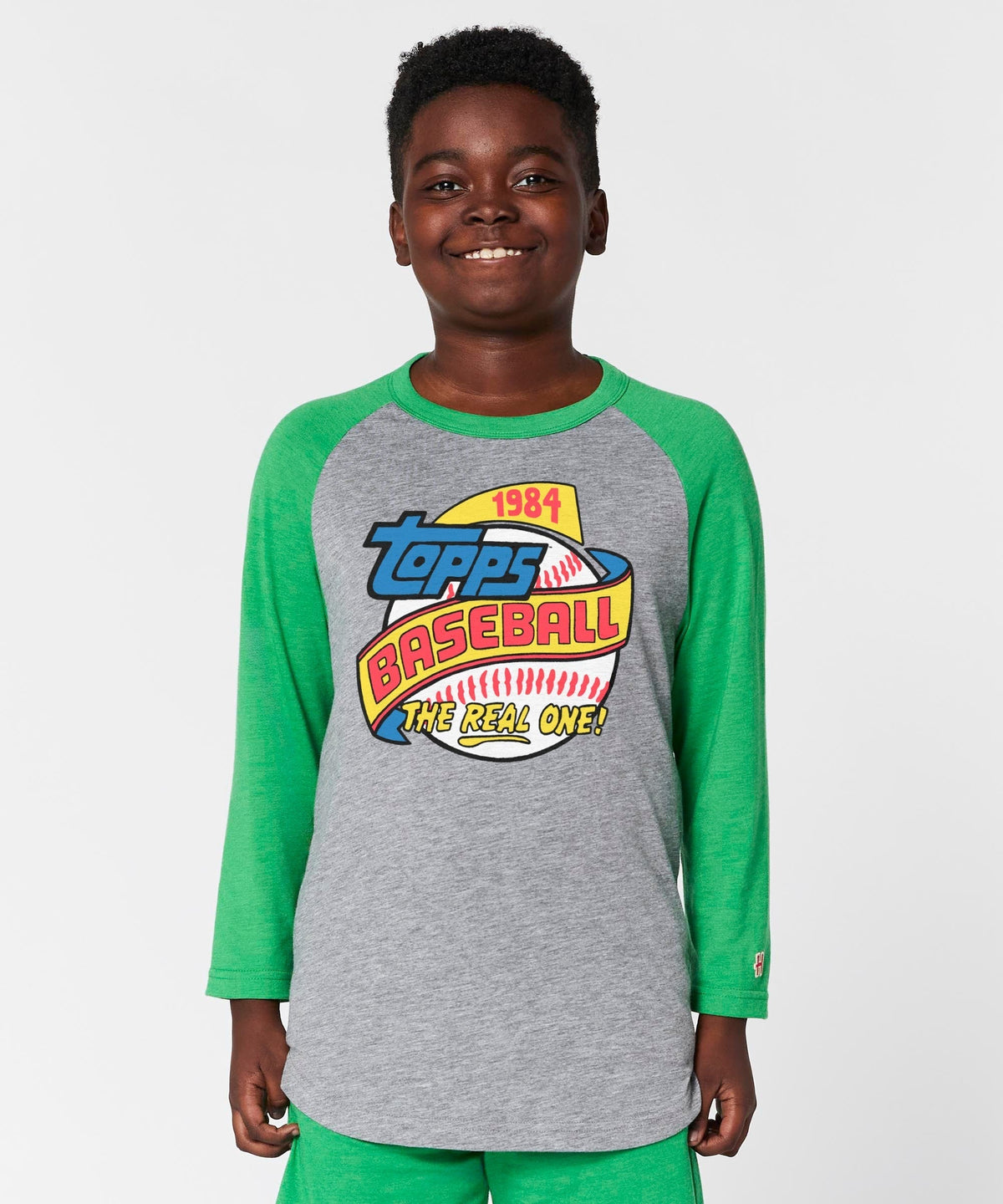 Youth Topps Baseball 1984 Raglan Unisex
