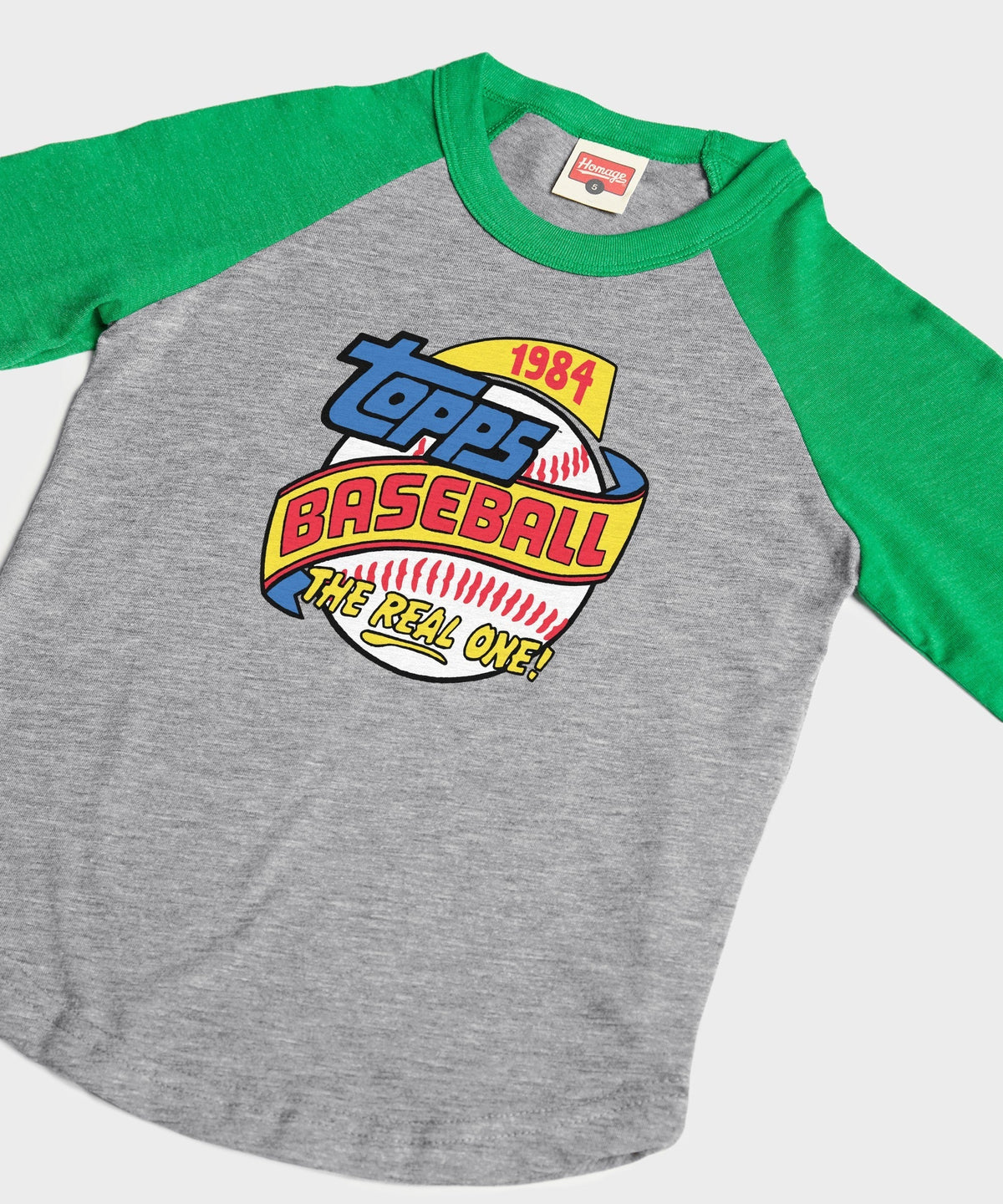 Youth Topps Baseball 1984 Raglan Unisex