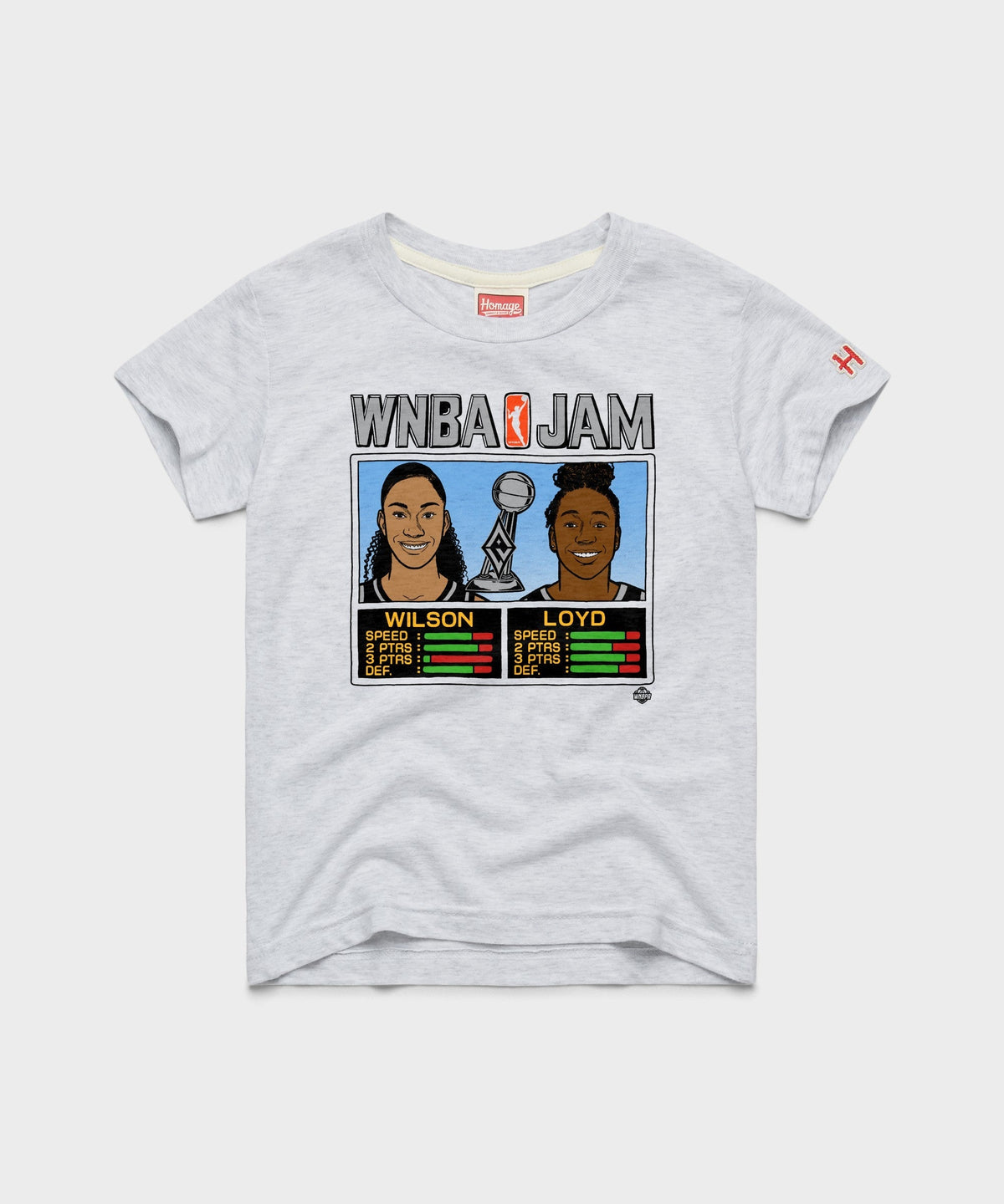 Youth WNBA Jam Aces 2025 Champs Wilson And Loyd Unisex