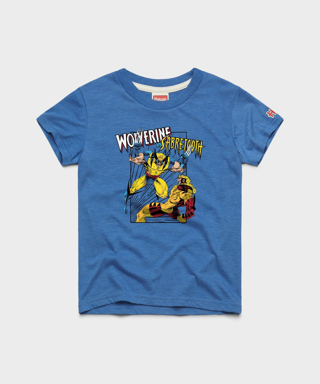 Youth X-Men Wolverine Vs Sabretooth Unisex