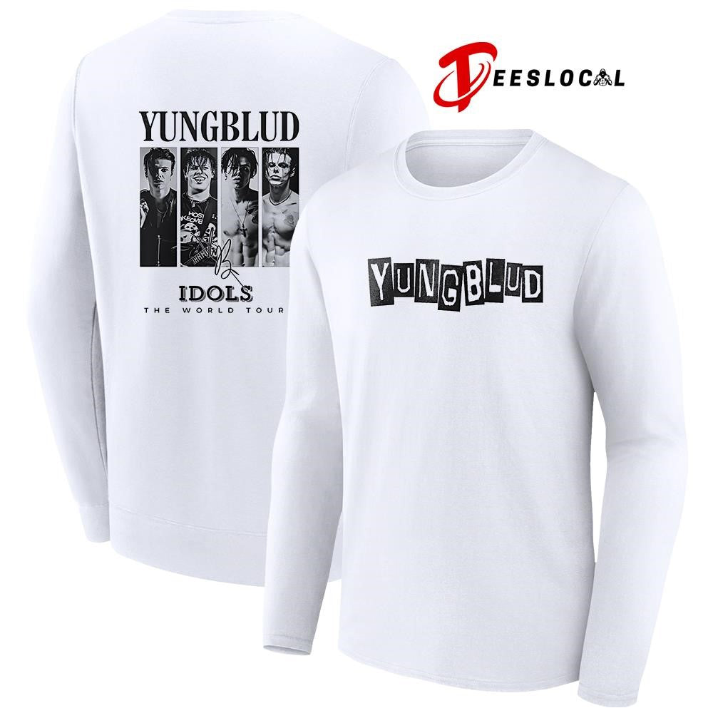 Yungblud Idols the world tour Australia 2026 signature graphic shirt Unisex