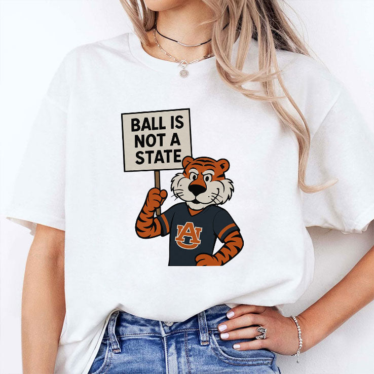Zac Blackerby Auburn Tigers Ball Is Not A State T Shirt Unisex