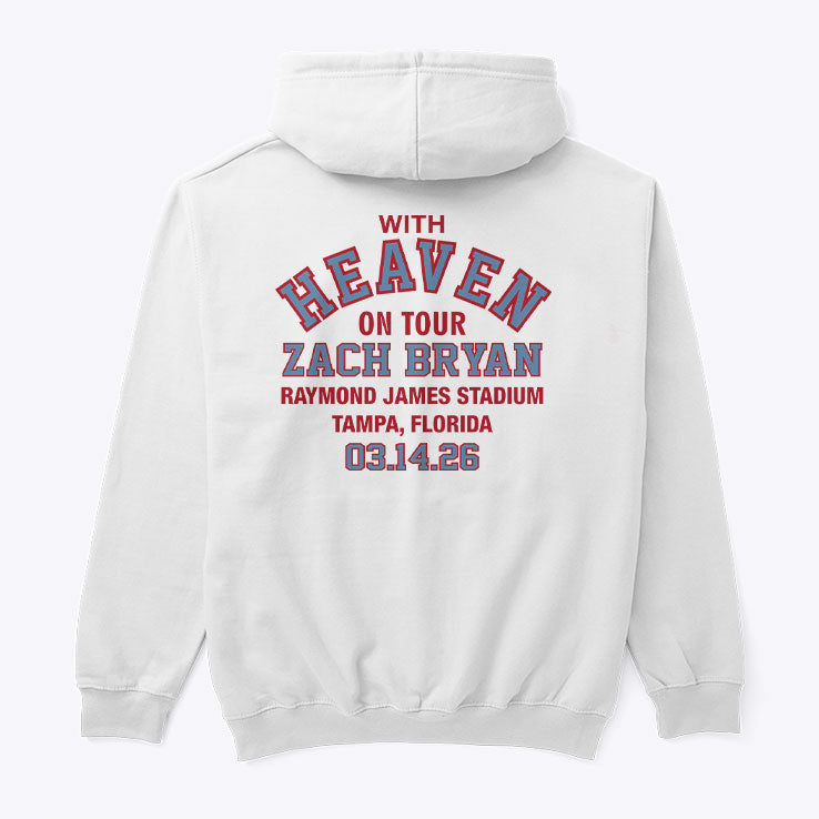 Zach Bryan With Heaven On Tour Raymond James Stadium Unisex