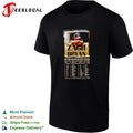 Zach Bryan with Heaven on Tour 2026 concert tour dates list poster shirt Unisex
