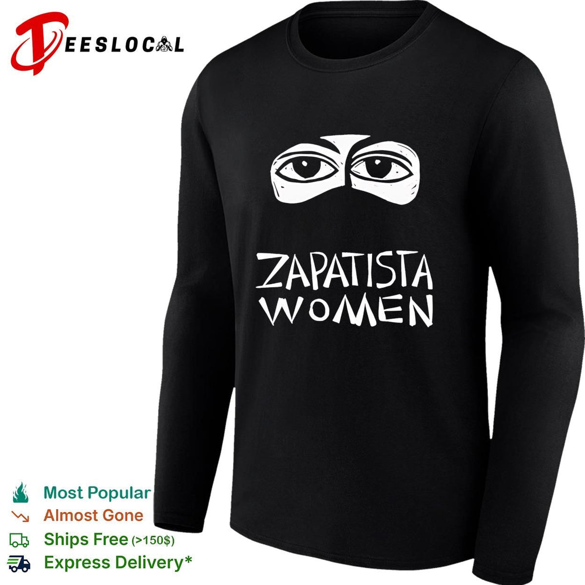 Zapatista women eye shirt Unisex