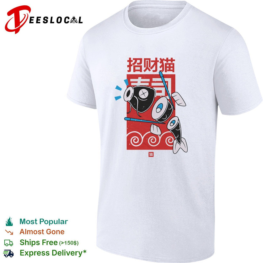 Zhaocaimao Sushi Japanese shirt Unisex