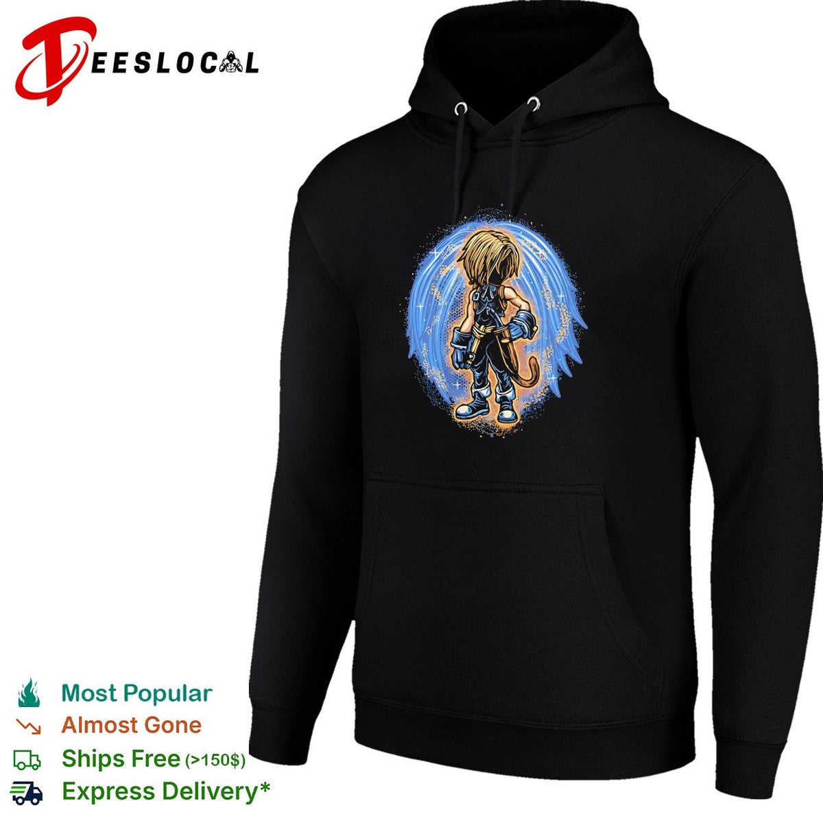 Zidane Tribal Final Fantasy IX Video Game Character Square Enix Gaming Fan Art shirt Unisex