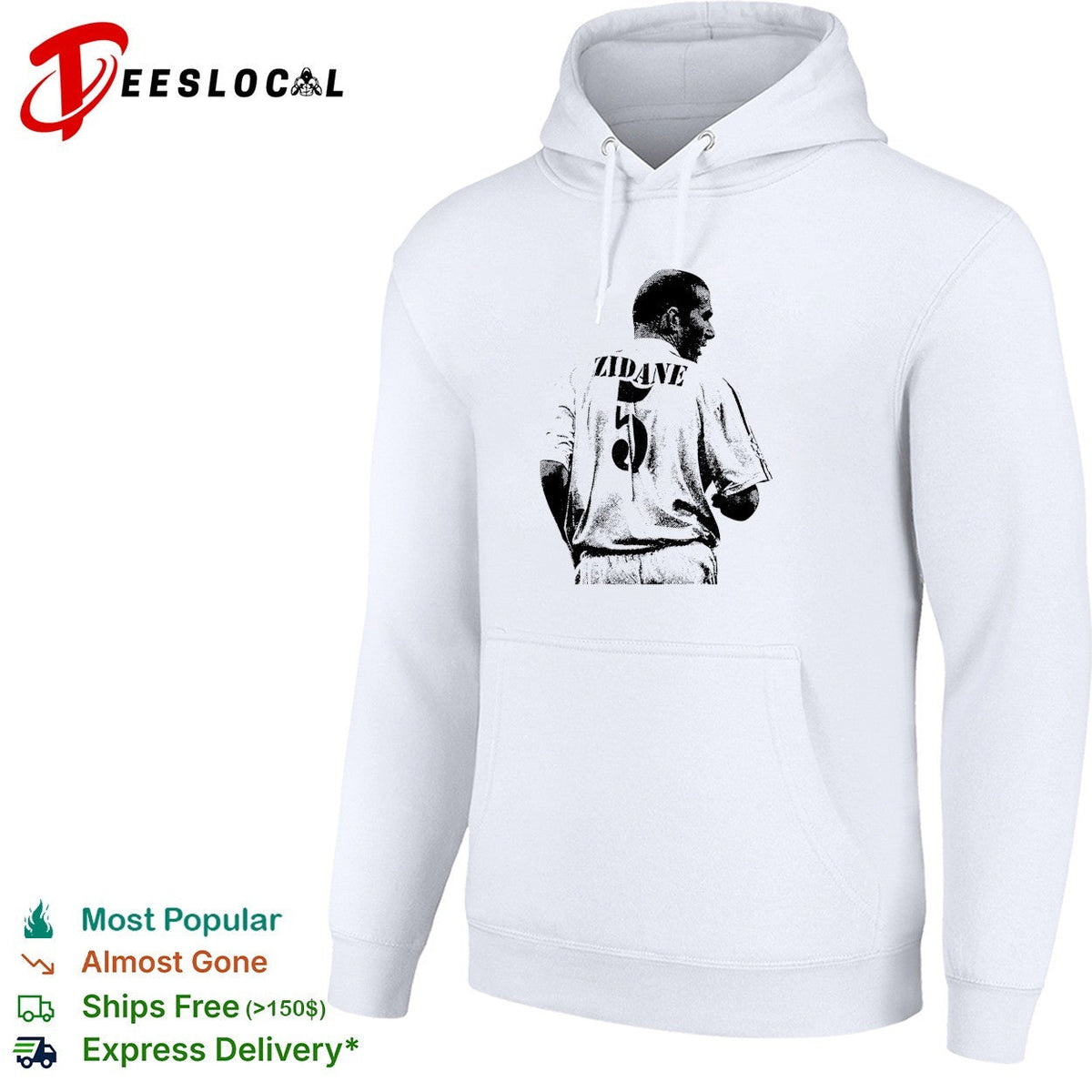 Zinedine Zidane Real Madrid portrait shirt Unisex