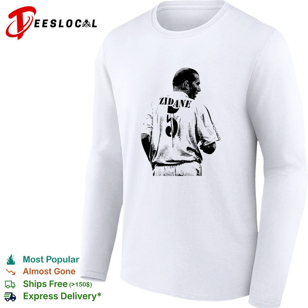 Zinedine Zidane Real Madrid portrait shirt Unisex