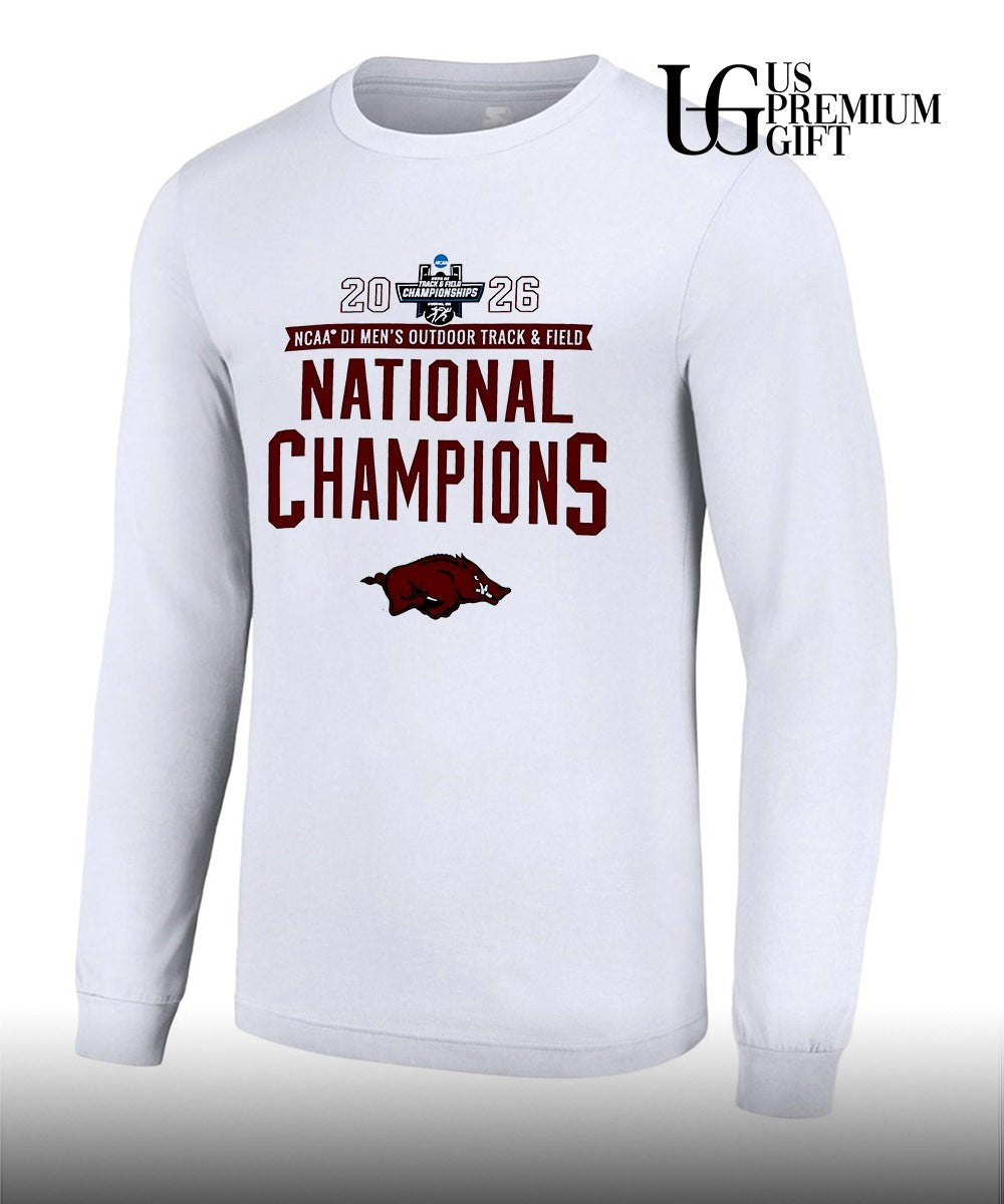 Arkansas Razorbacks 2026 NCAA Men’s Outdoor Track & Field National Champions Unisex