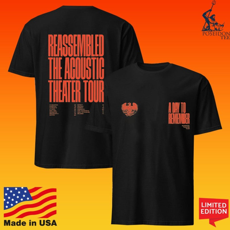 A Day To Remember Reassembled The Acoustic Theater Tour Unisex