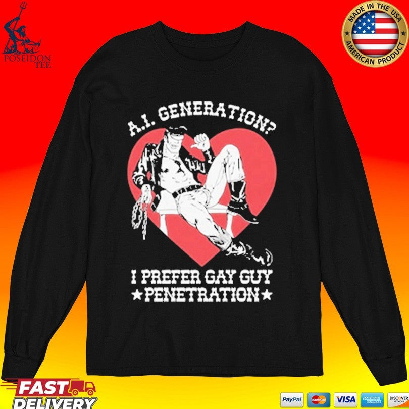 A.I. Generation I Prefer Gay Guy Penetration Unisex