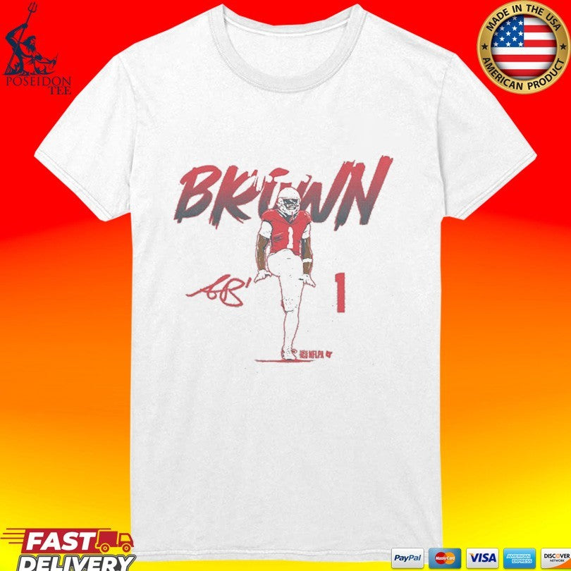 A.j. Brown Name Number Pose Unisex