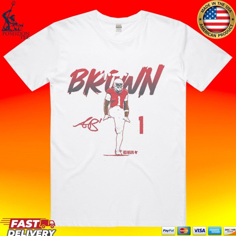 A.j. Brown Name Number Pose Unisex
