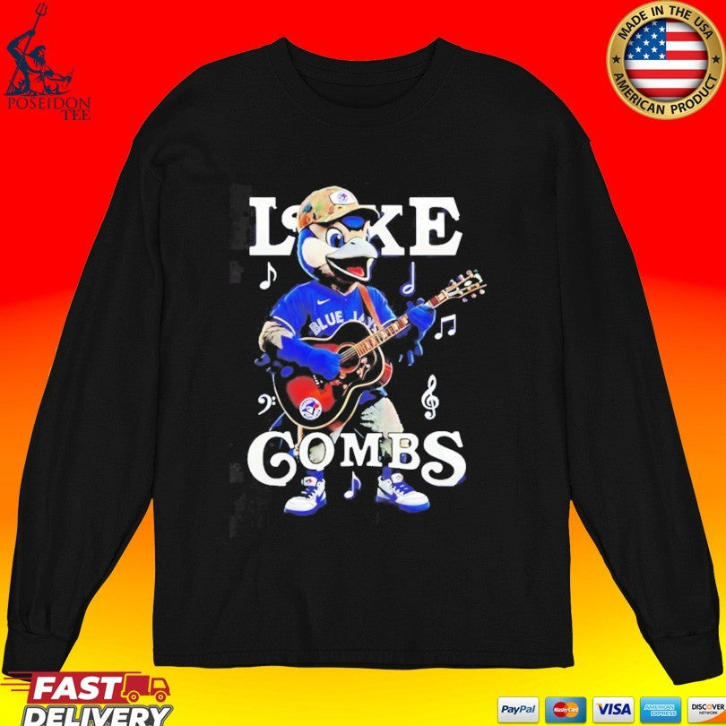 Ace The Mascot Playing Acoustic Guitar Luke Combs Blue Jays Unisex