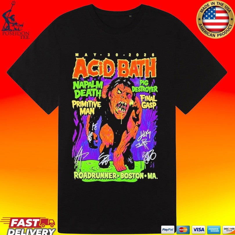 Acid Bath Roadrunner In Boston May 30 2026 Unisex