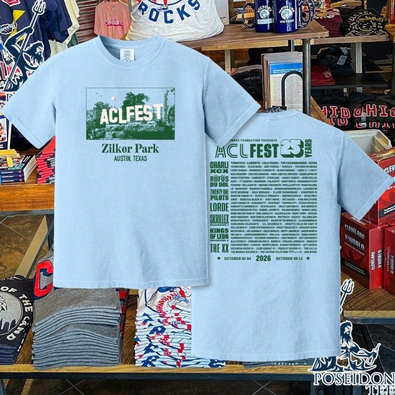 Acl Fest Zilker Park Austin Texas Rock Island Lineup Unisex