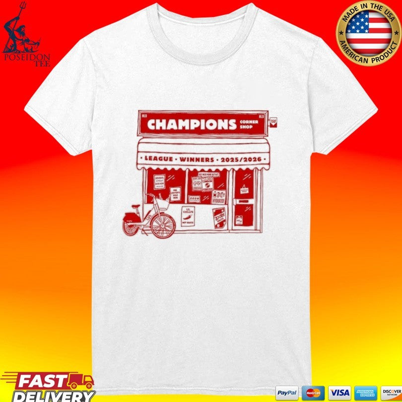 Afc Champions Corner Shop League Winners 2025 2026 Unisex