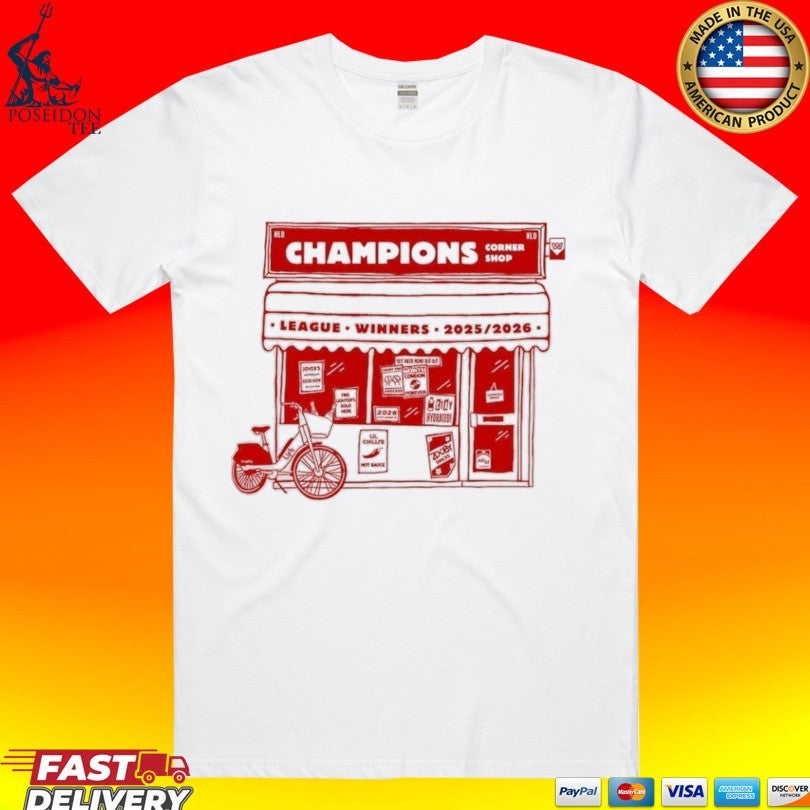 Afc Champions Corner Shop League Winners 2025 2026 Unisex