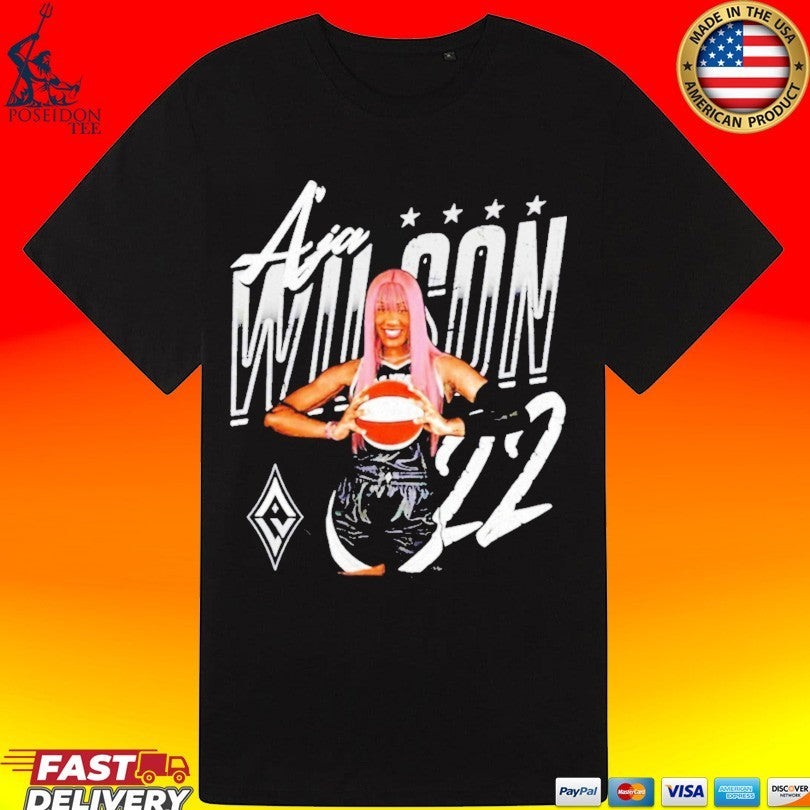 A’ja Wilson Las Vegas Aces Player Pose Unisex