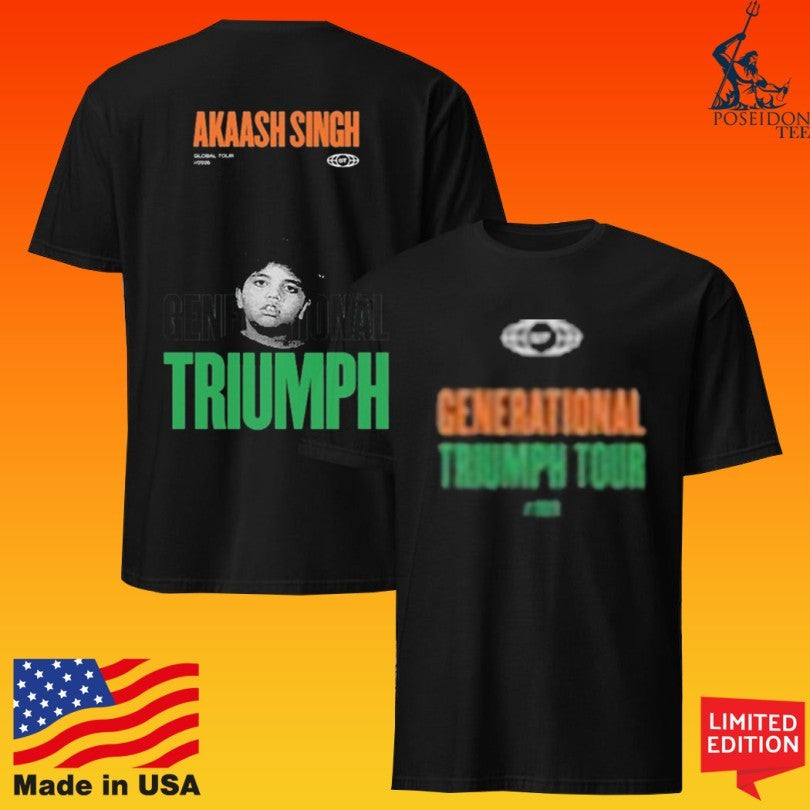 Akaash Singh Triumph Tour Young Ak Unisex