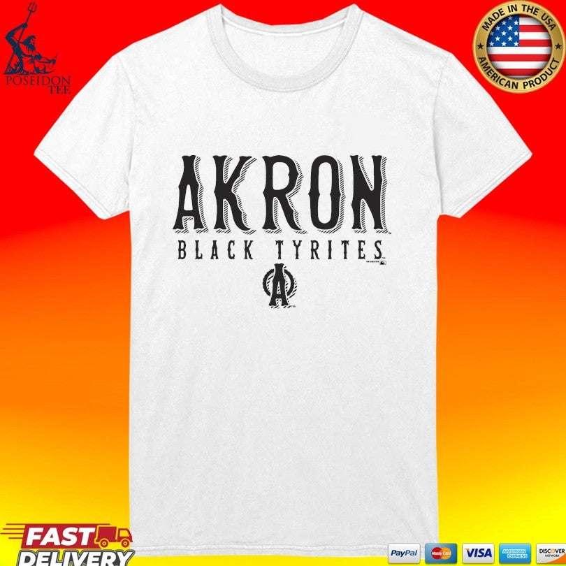 Akron Rubberducks Black Tyrites Unisex