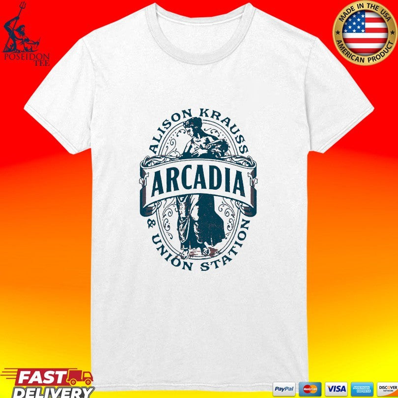 Alison Krauss And Union Station Arcadia Logo Unisex