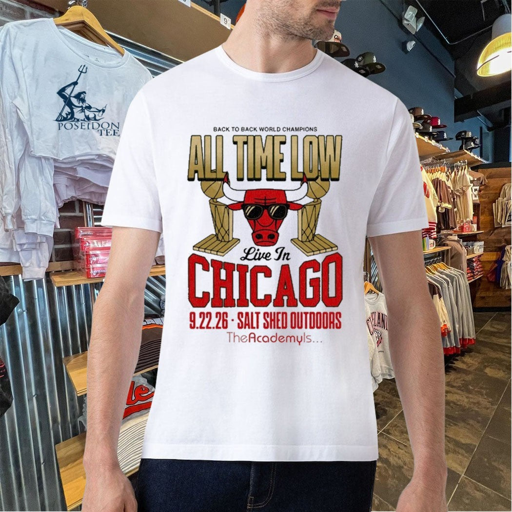 All Time Low Live In Chicago Il On Sept 22 2026 Unisex